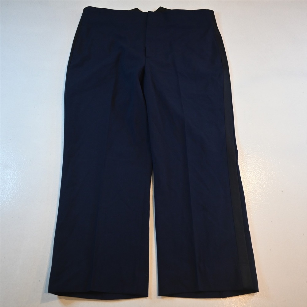 NEW USAF 40x28 Blue Wool‎ Dress Tuxedo Trousers Mens Pants